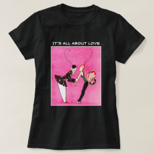 It's all about Love. Valentine's Day Gift T-Shirts