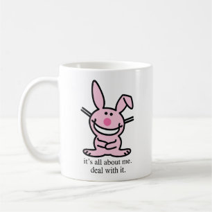 It's all about me deal with it funny bunny Mug
