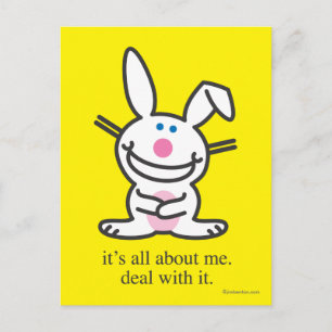 It's All About Me Postcard