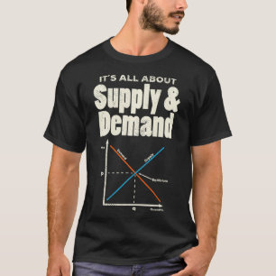 It's All About Supply And Demand For Economics Mat T-Shirt