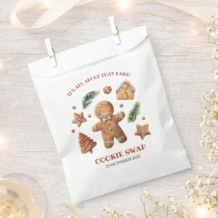 It's All About That Bake Cookie Swap  Favour Bag