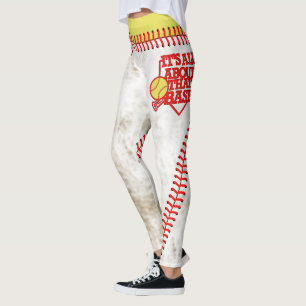 It's all about that Base softball leggings