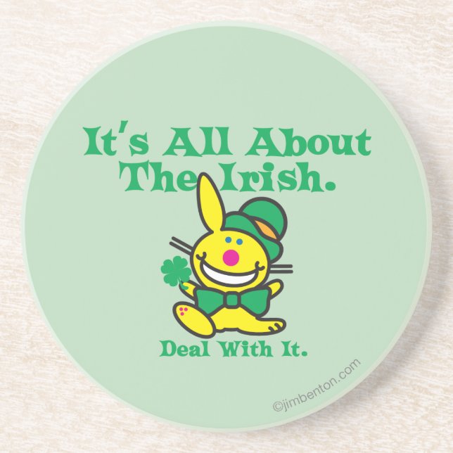 It's All About The Irish Coaster (Front)