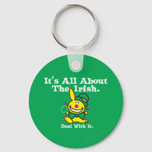 It's All About The Irish (green) Key Ring
