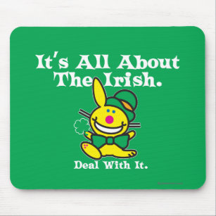 It's All About The Irish (green) Mouse Pad