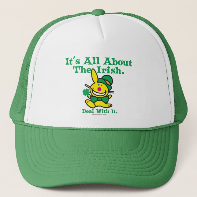 It's All About The Irish Trucker Hat (Front)