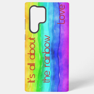 It's All About The Rainbow Love 03 Samsung Galaxy Case
