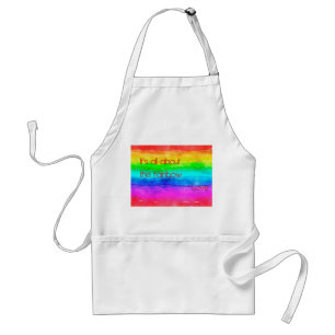 It's All About The Rainbow Love 03 Standard Apron