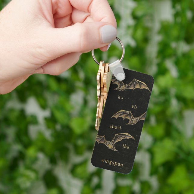 It's All About The Wingspan / bat boys / reader Key Ring (Hand)