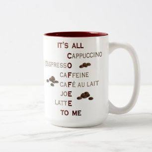 It's All Coffee To Me Mug