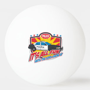 Its All Fun Police Ping Pong Ball