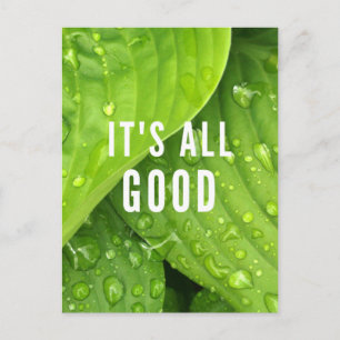 It's All Good. Postcard