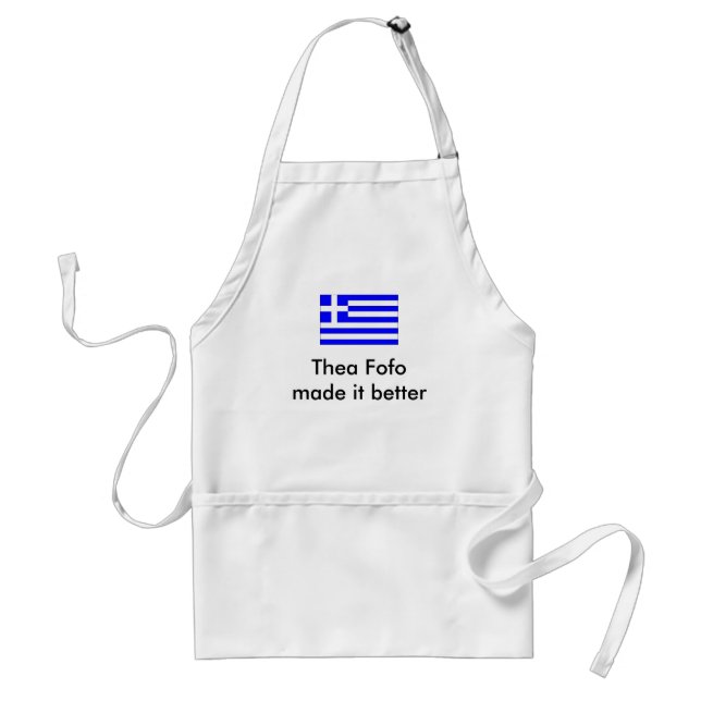 Its all Greek to me Standard Apron (Front)