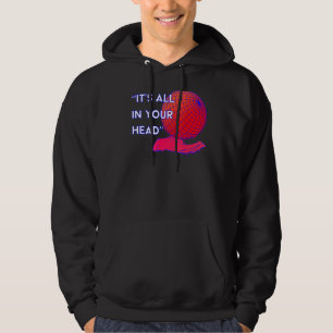 It's All In Your Head Vaporwave Retrowave Brutalis Hoodie