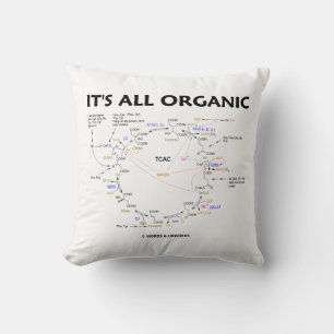 It's All Organic Krebs Cycle Citric Acid Cycle Cushion