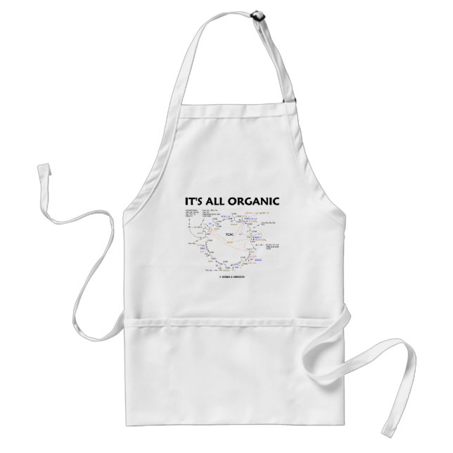 It's All Organic (Krebs Cycle / Citric Acid Cycle) Standard Apron (Front)