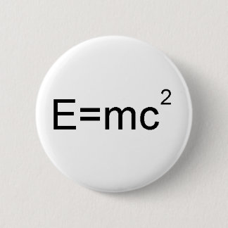 It's all relative 6 cm round badge