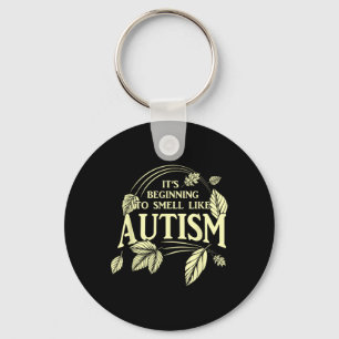 It's Almost Autism Funny Autistic Thanksgiving Aut Key Ring