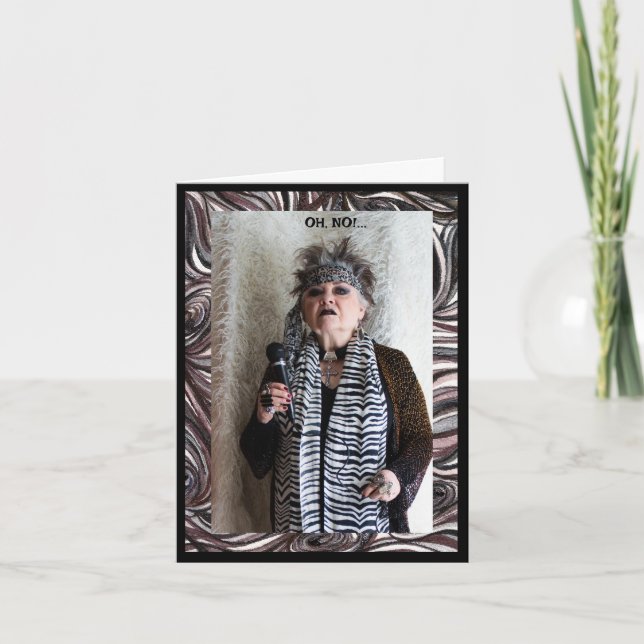 It's almost that time of year humourous card (Front)