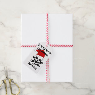 It's Always Christmas for Pirates Gift Tags