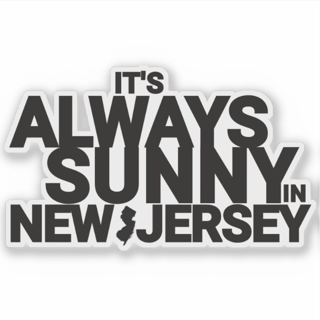 IT'S ALWAYS SUNNY IN NEW JERSEY (Front)