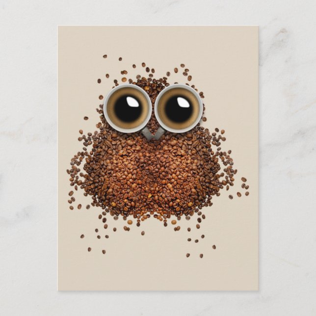 It's always time for coffee postcard (Front)