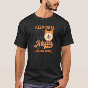 It's An Akita Not A Shark Akita Dog T-Shirt