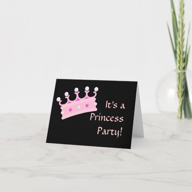 It's aPrincess Party! Invitation (Front)