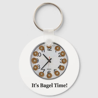 It's Bagel Time! Key Ring