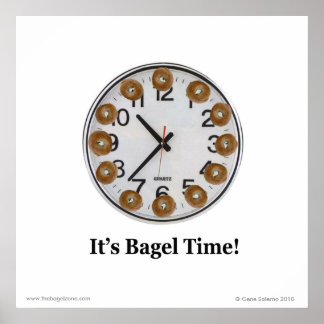 It's Bagel Time! Poster