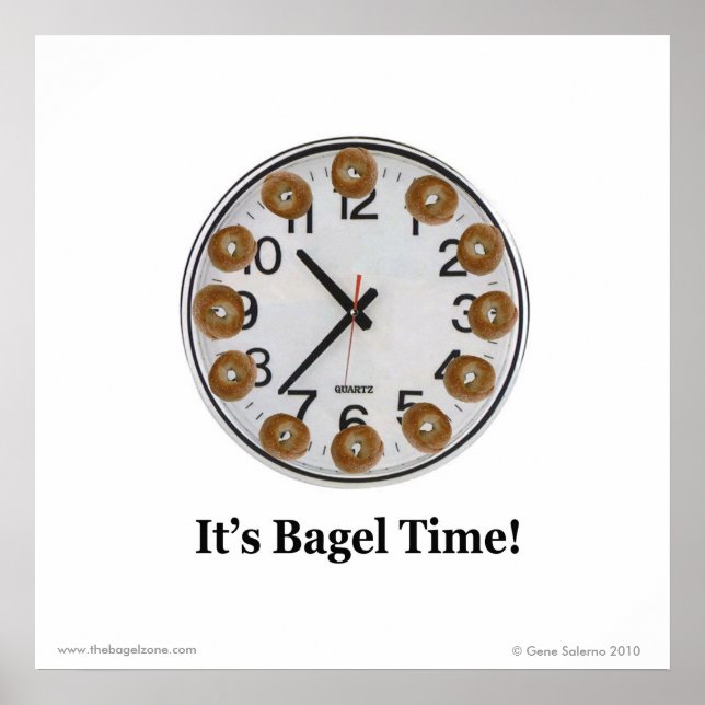 It's Bagel Time! Poster (Front)