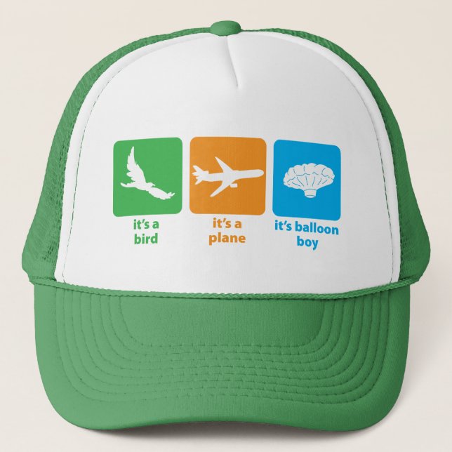 It's Balloon Boy! Trucker Hat (Front)