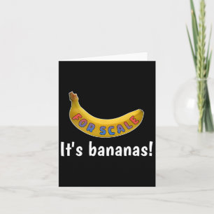 It's Banana (for Scale) Starship Funny Tee Men Wom Card