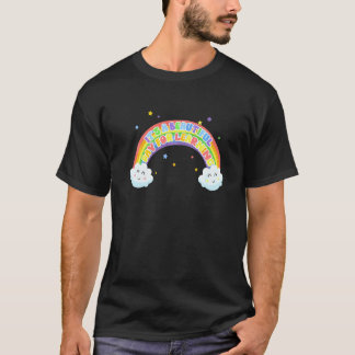 It's Beautiful Day For Learning Rainbow Teacher St T-Shirt
