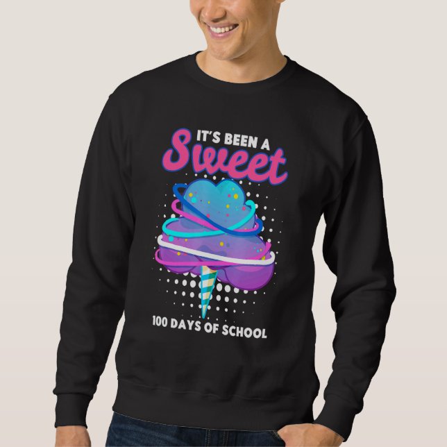 Its Been A Sweet 100 Days Of School Cotton Candies Sweatshirt (Front)