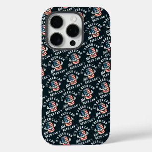 It's Beer Can Not Beer Can't Funny Party Drinking iPhone 16 Pro Case