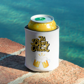 Its Beer o Clock Can Cooler