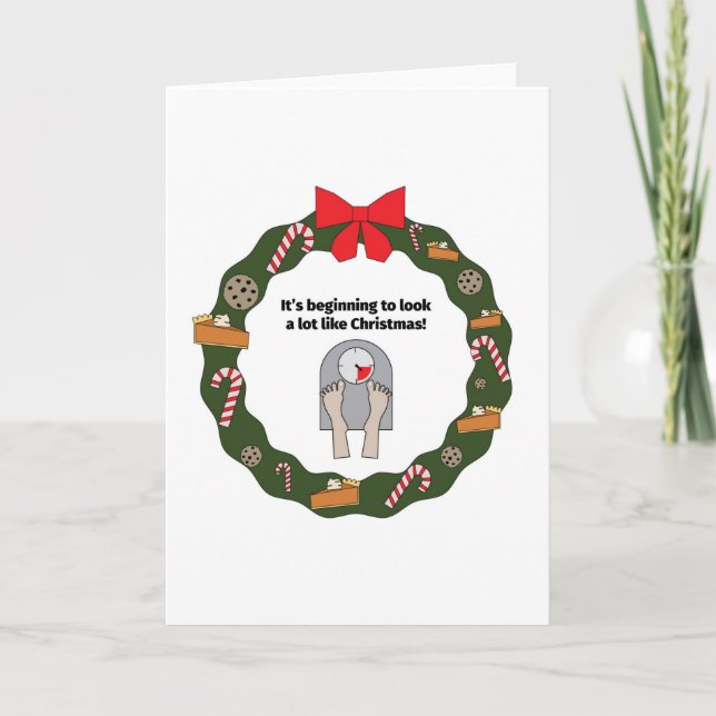 It's Beginning To Look A Lot Like Christmas Card (Front)