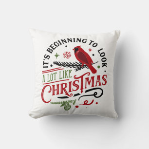It's Beginning To Look A Lot Like Christmas Cushion