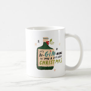 It's Beginning To Look A Lot Like Tails Funny Chri Coffee Mug