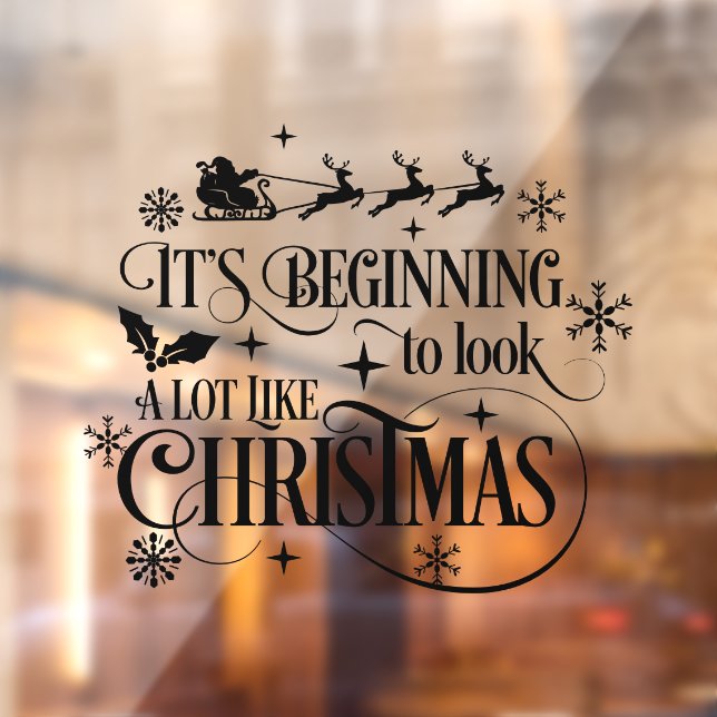 It's Beginning to Look Like Christmas Quote (Sheet 2)