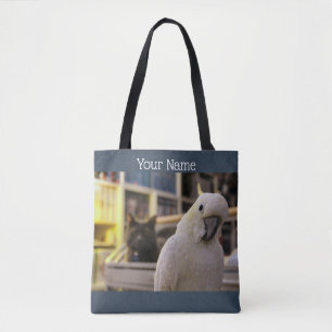 It's behind me...isn't it? tote bag
