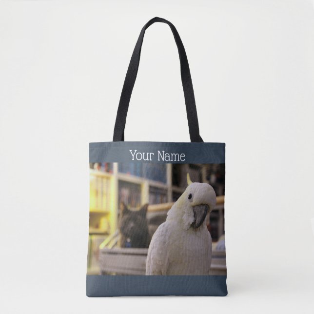 It's behind me...isn't it?   tote bag (Front)