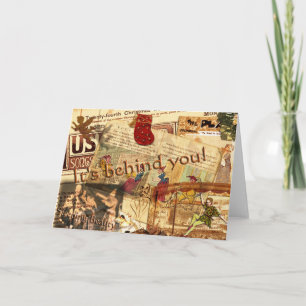 It's Behind You! Holiday Card