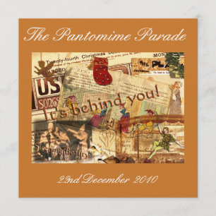 It's Behind You! Invitation