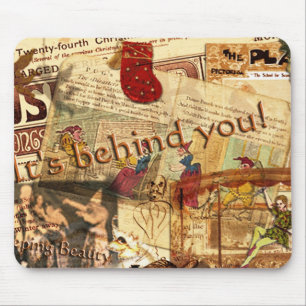 It's Behind You Mousepad