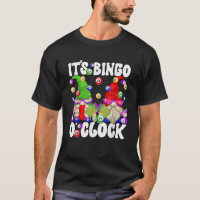 Its Bingo Time Saying Funny Gnome For Women Men Bi