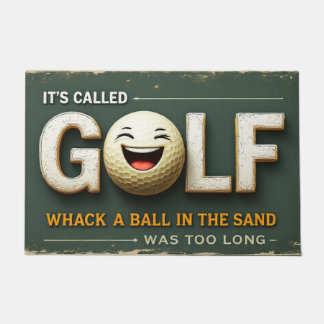 It's Called Golf Funny Doormat Decor