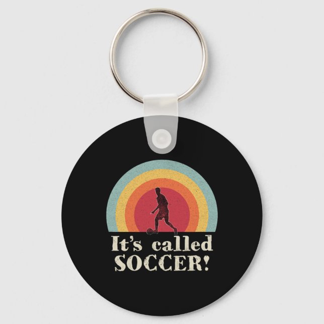 It's Called Soccer Funny Footll  Key Ring (Front)