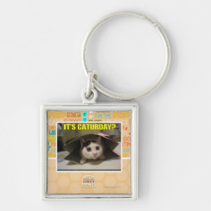 It's Caturday? Key Ring